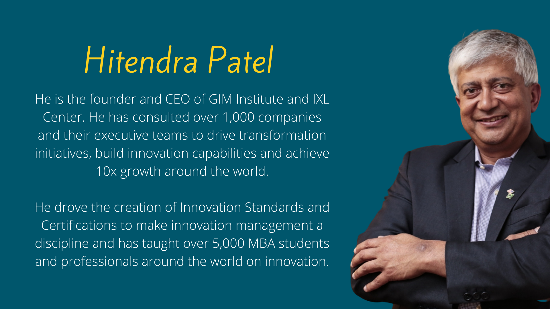 Dr. Hitendra Patel