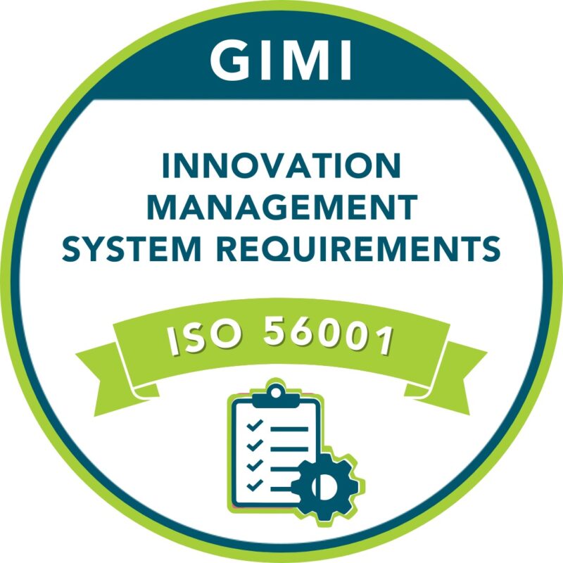 ISO 56001 Certificate